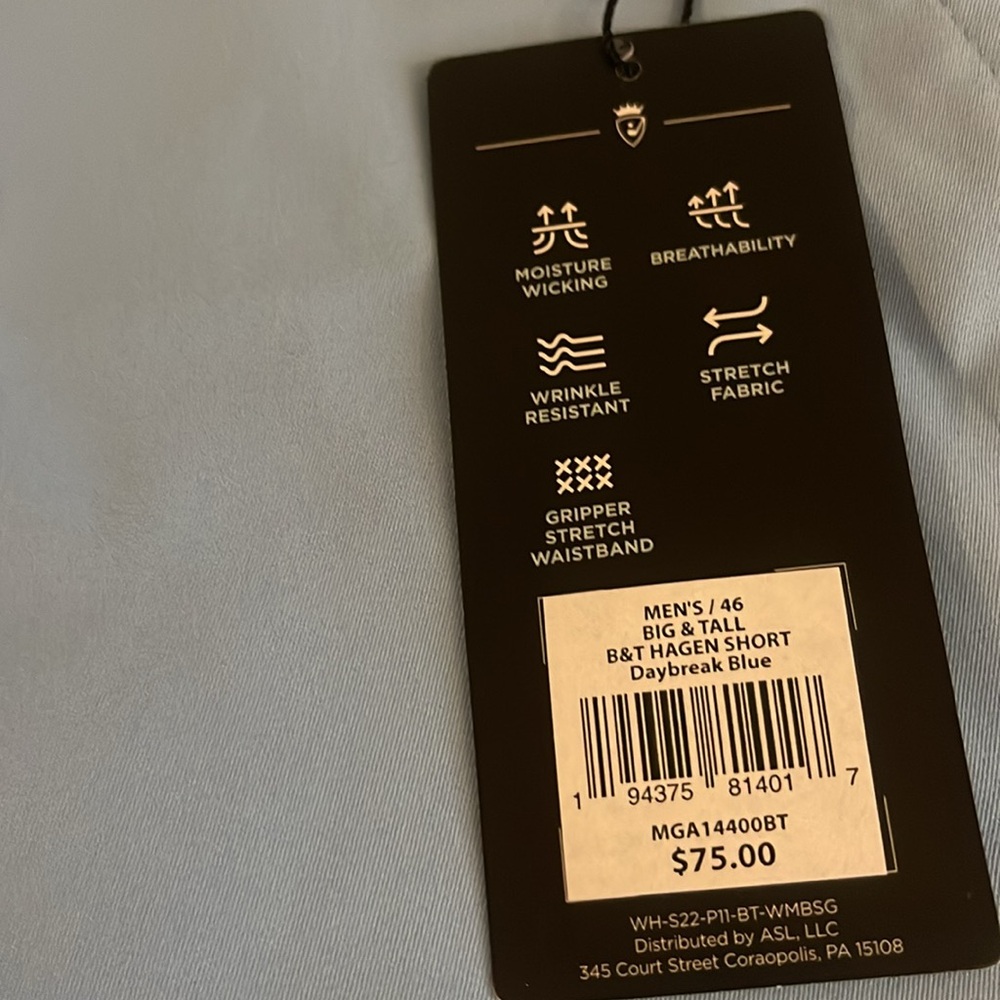 Mens shorts NWT Size 46 - Picture 2 of 4